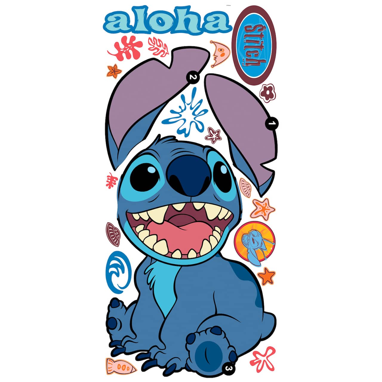 RoomMates Stitch Giant Peel & Stick Wall Decals